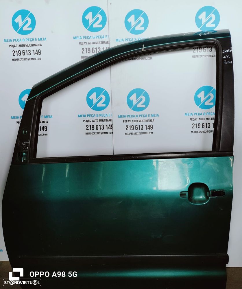 Porta frente esquerda Vw Sharan de 2001 - 1