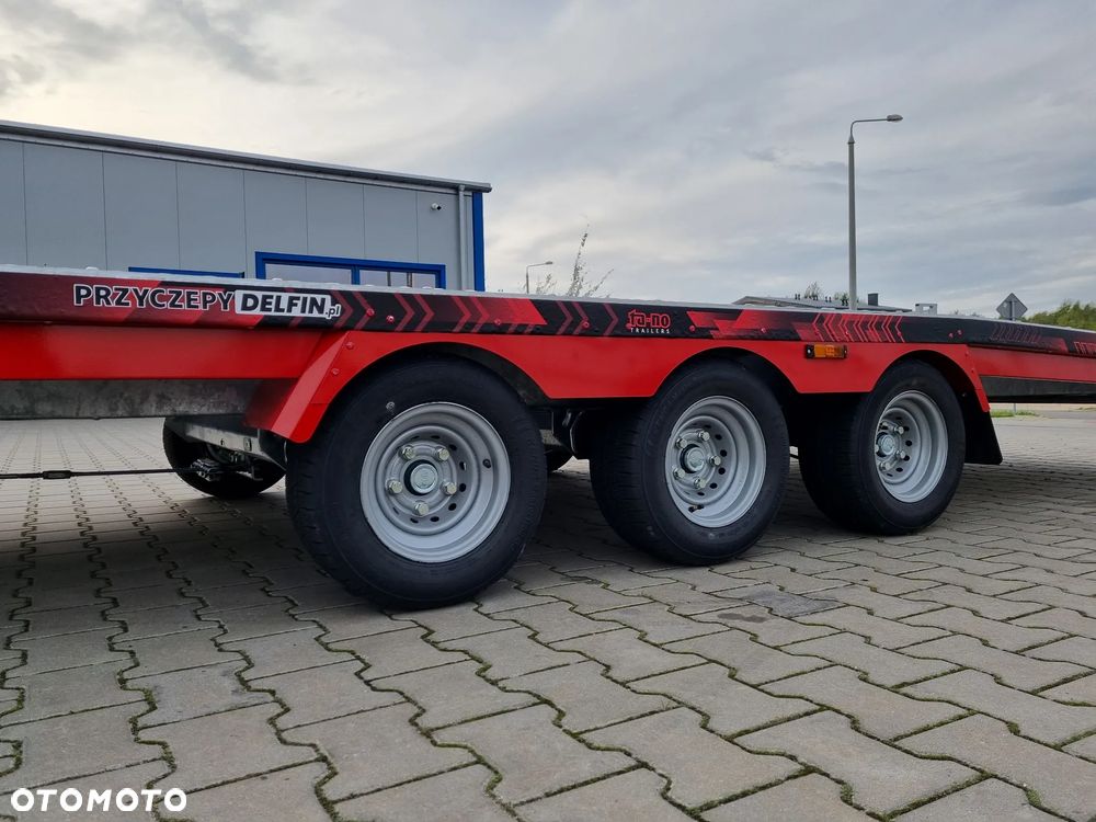 TA-NO Scorpio 55 PREMIUM laweta 3 osiowa 5.5m 3500kg DMC najazdy niski załadunek - 19