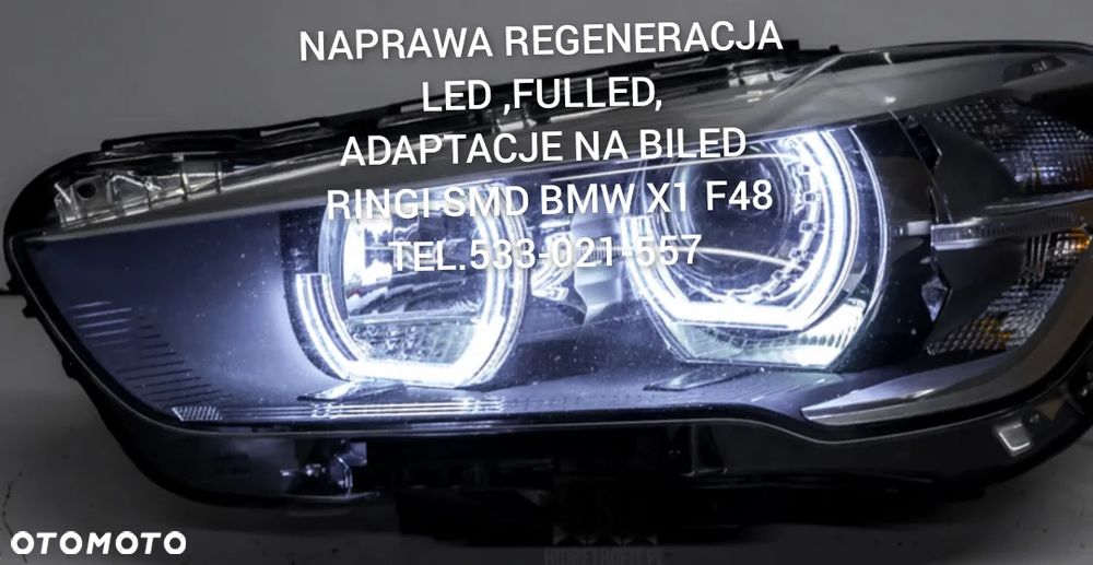 Reflektor Ful Led Dacia Renault Audi Bmw Volvo Mercedes Regeneracja Naprawa LED Konwersja Przeróbka USA UK - 30
