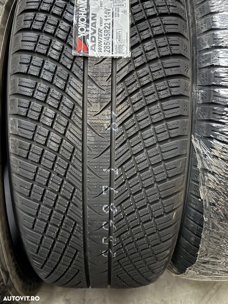 Vând 4 anvelope 285/45/22 Yokohama de iarnă noi - 3