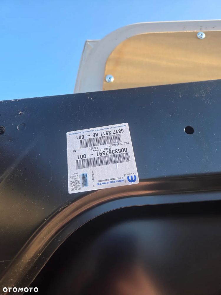 Drzwi lewe lewy tył tylne Fiat Ducato III H2 Citroën Jumper II Peugeot Boxer II Opel Movano C 53367591 0053367591 68172511AE - 20