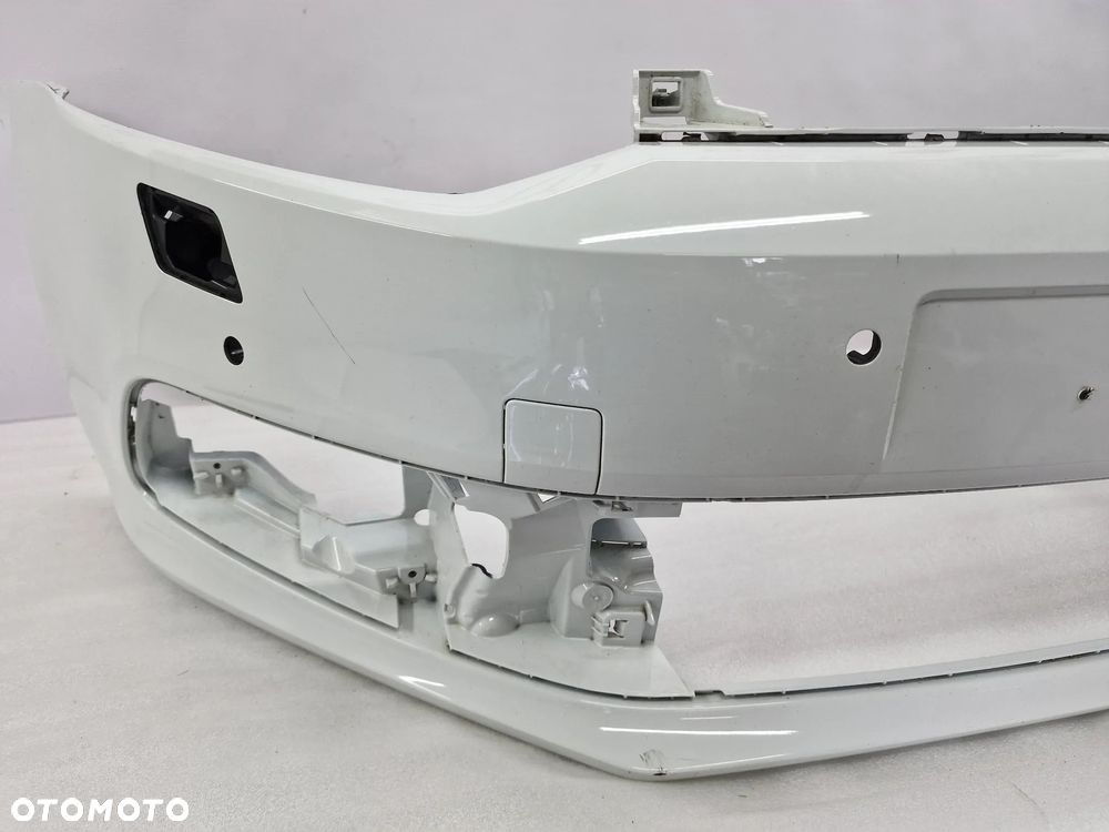 VW POLO 6C0 LIFT 13-17 ZDERZAK PRZEDNI PRZÓD NA SPRYSKI + 4X PDC , ŁADNY , BIAŁY , NR 6C0807221 , NR AUKCJI NZ745 - 6