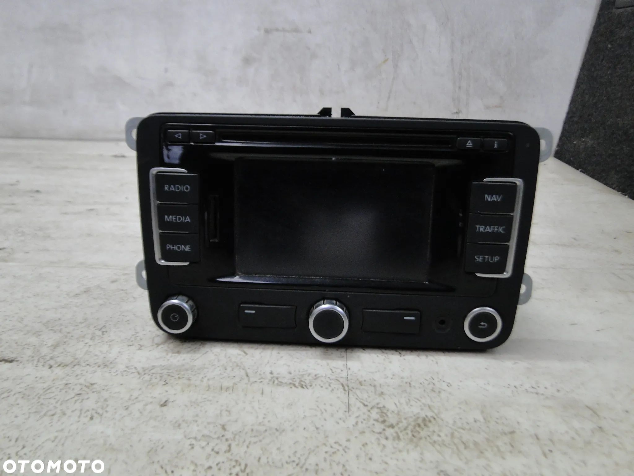 VW GOLF VI 6 RADIO RADIOODTWARZACZ CD MP3 NAWIGACJA EUROPA - 1
