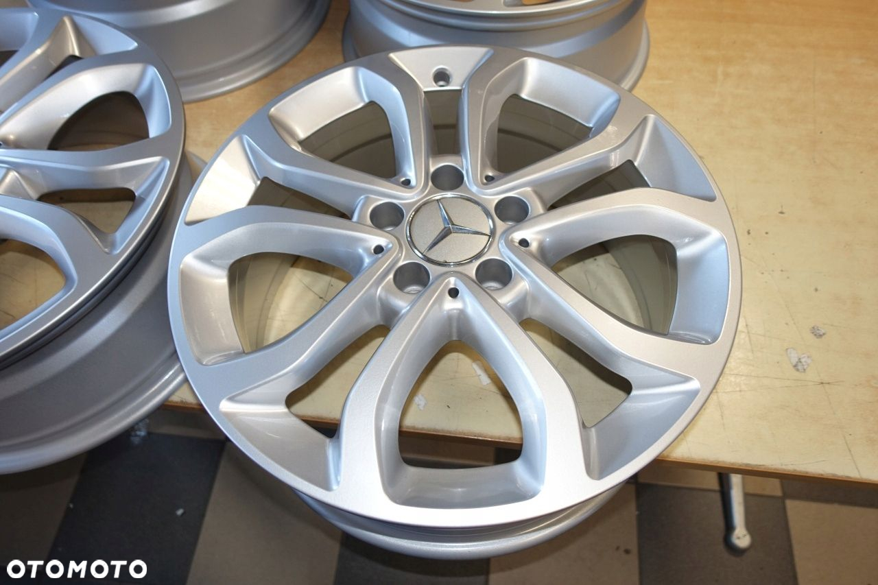 Mercedes w205 felgi 17 4szt IDEALNE w207 7x17 et48.5 2054010200 - 6