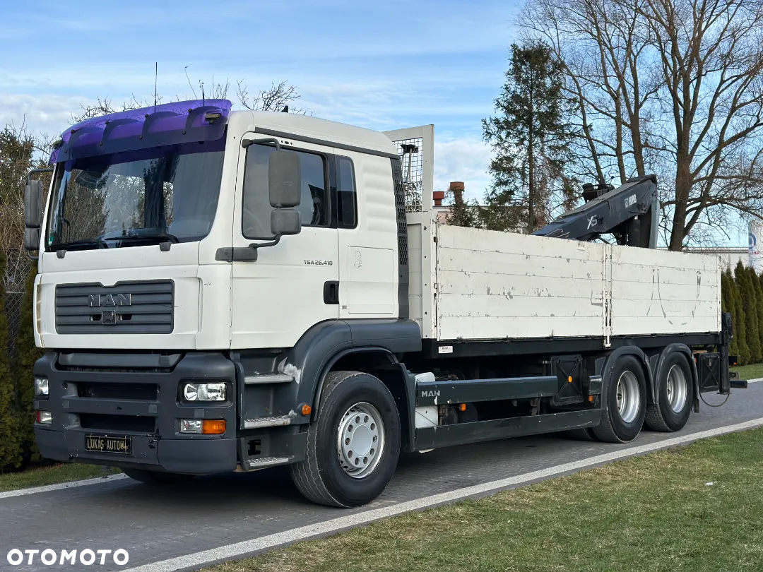 MAN TGA 24.410 6x4 HIAB MANUAL - 3