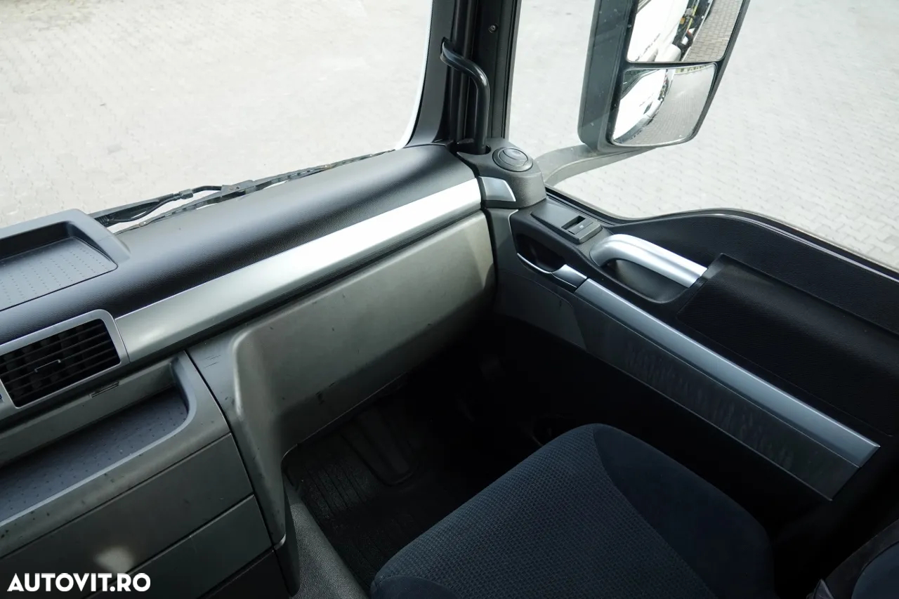 MAN TGS 26.360 / 6X2 / BASCULĂ + HDS FASSI F155A / CAPACITATE DE RIDICARE 6 160 KG / BORDMATIC / AXĂ RIDICATĂ / EURO 5 - 34
