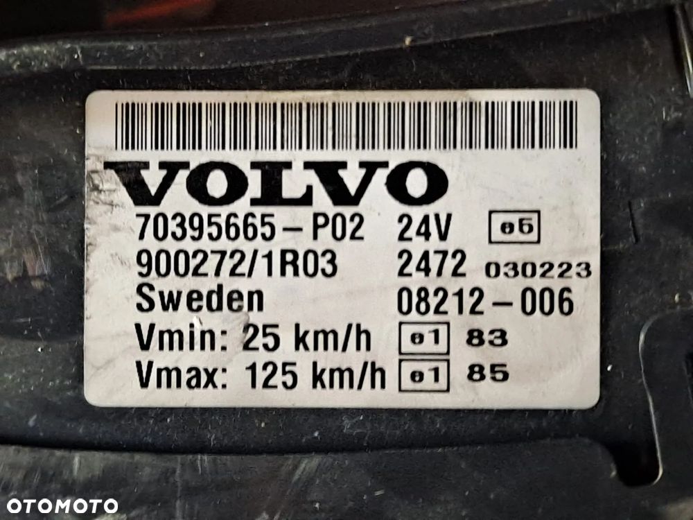 Licznik ZEGAR VOLVO FH FM 70395665-P02 - 2