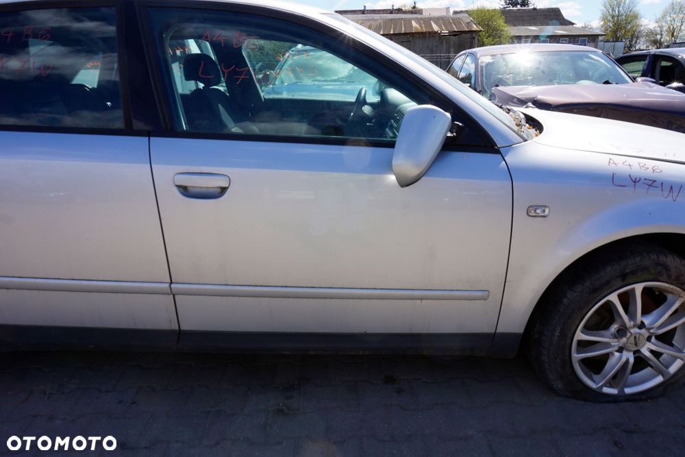 DRZWI PRZEDNIE PRAWE A4 B6 SEDAN LY7W  SREBRNY AUDI 2000-2006 - 3