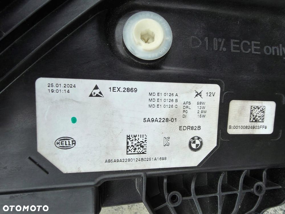 BMW X1 U11 Lampy przód Full Led Adaptive 5A5BD47-02 5A9A228-01 - 15