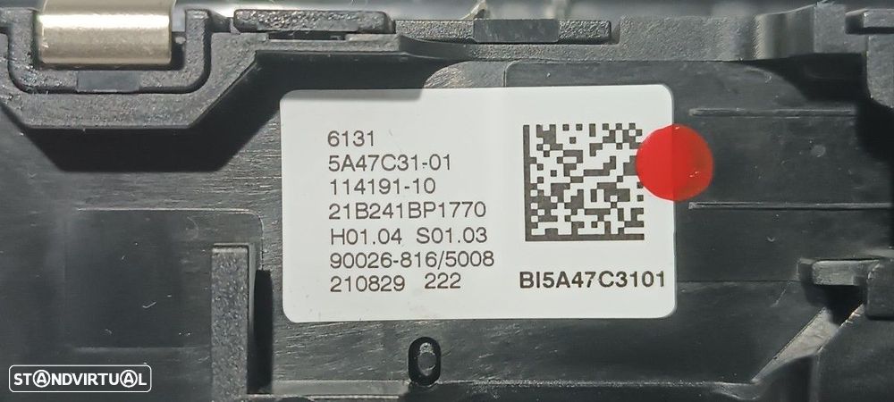 CONTROLE DO SISTEMA DE ÁUDIO / RÁDIO CD BMW SERIE X6 (G06) XDRIVE 40I - 4