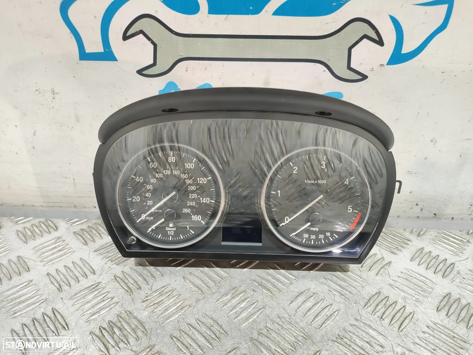 Quadrante Painel de Instrumentos BMW X1 E84 - 4