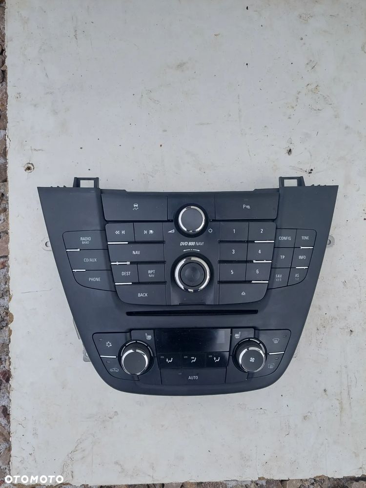 Panel nawigacji radia NAVI panel nawiewu  Insignia A - 1