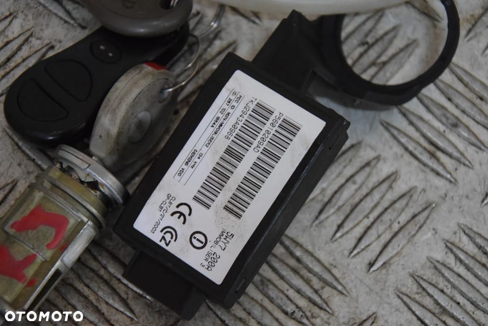 JEEP CHEROKEE KJ 2.5 CRD STACYJKA KLUCZYK KOMPUTER ZESTAW DO ODPALANIA KPL. - 12