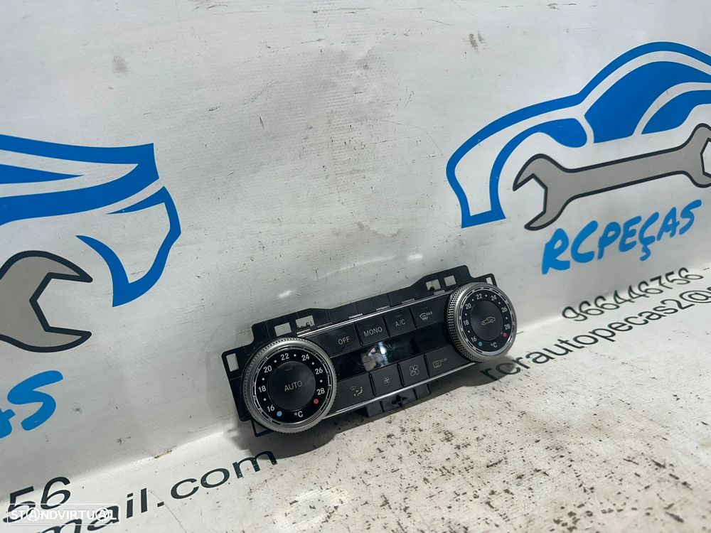 .Display Sofagem Climatronic Digital AC Ar Condicionado Mercedes Benz Classe C W204 A2048305790 2008 - 2015 - 4