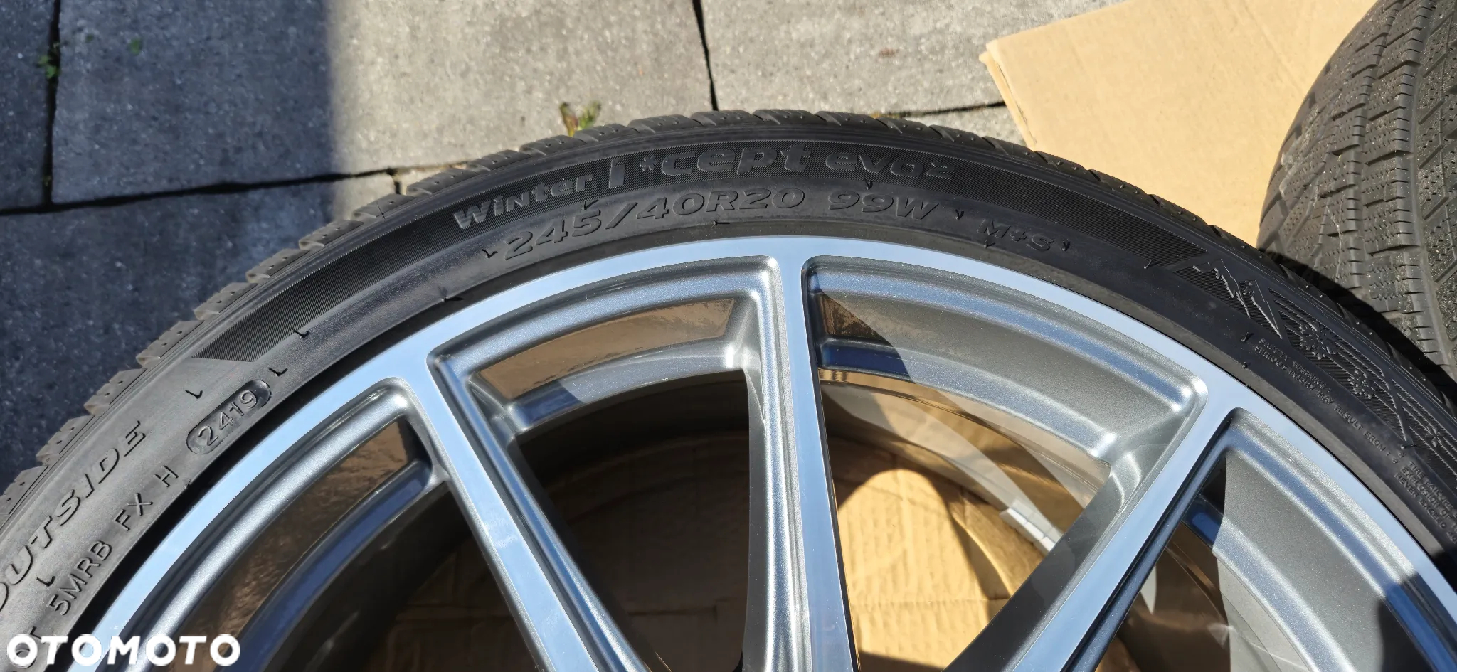 Nowe Oryginalne Felgi Koła 20" 5x112 Mercedes-Benz AMG W222 Zima Stan Idealny - 13