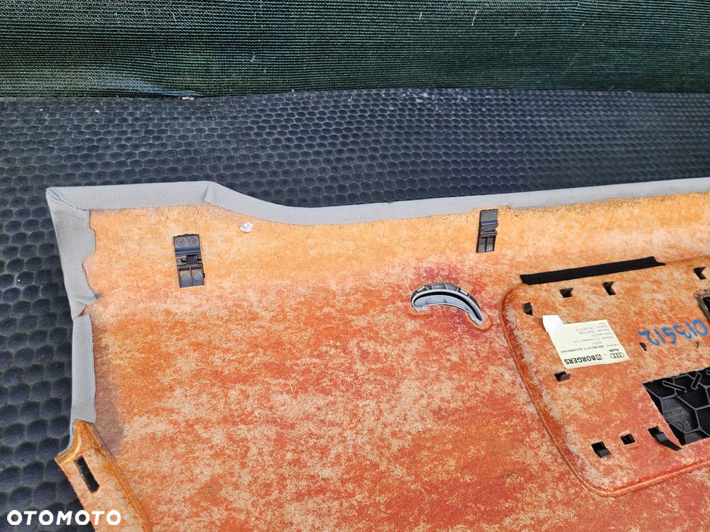 Oslona Glosnik Kratka Tapicerka Podszybie Polka Platin Hell Szyby Bagaznika Tyl Audi A4 B7 Sedan - 36