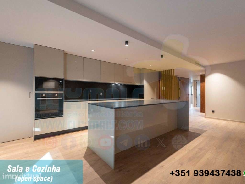 Apartamentos T2 novos, com 2 suites, para arrendamento, Braga - Grande imagem: 3/46