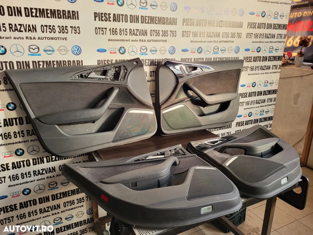 Fete Fata Tapiterie Usa Fata Spate Audi A6 C7 Dupa 2012 - Dezmembrez Audi A6 C7 - Dezmembrari Arad - 2