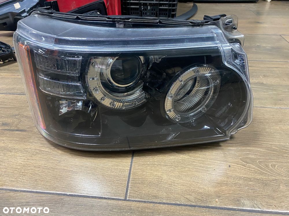 LAMPA PRAWY PRZÓD XENON RANGE ROVER SPORT L320 LCI KMP ORG - 1