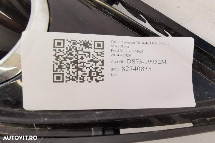 Grila Proiector Dreapta Originala In Stare Buna Ford  Mondeo  MK5 2014 - 3