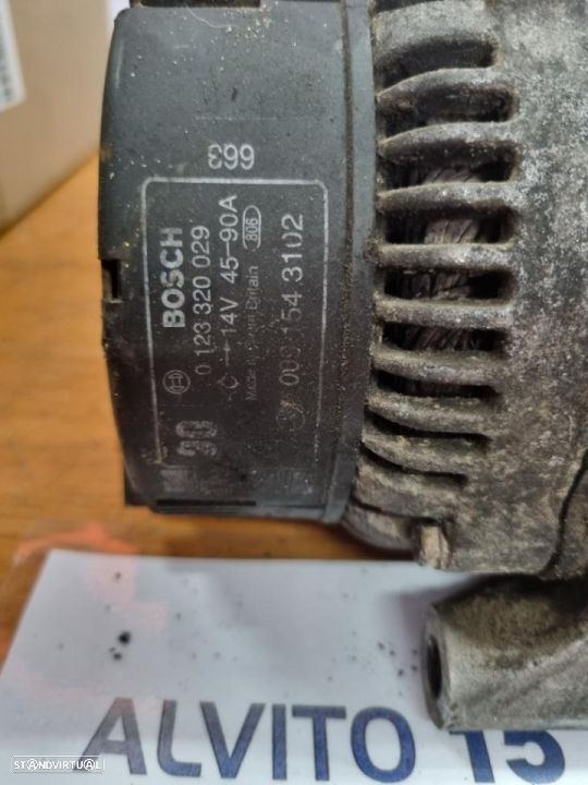 alternador Mercedes Vito 2.3 turbo diesel ref: 0 123 320 029 - 3