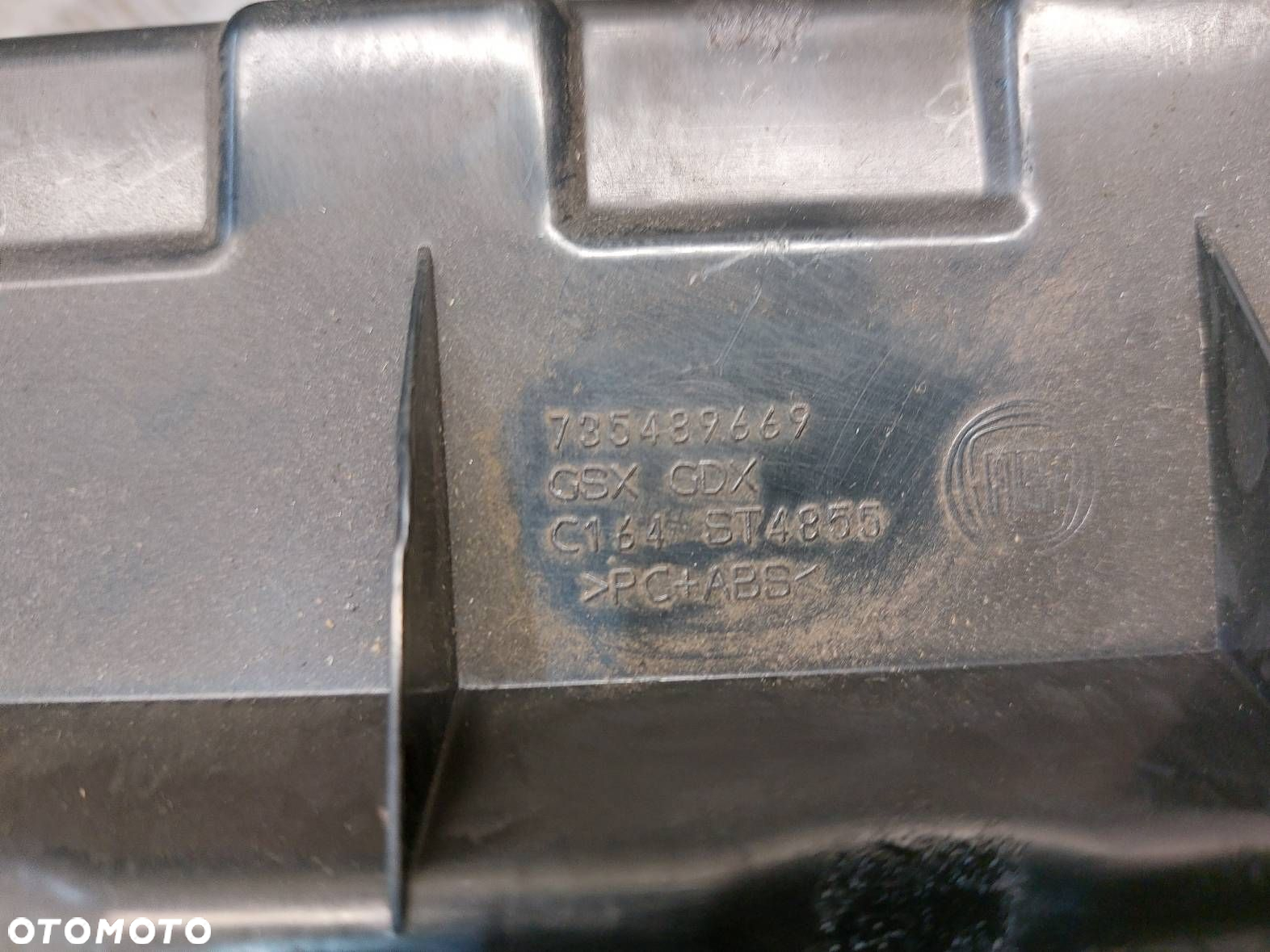 OSŁONA RAMKA RADIA FIAT PUNTO EVO 7355122390 735512246 735489669 - 5