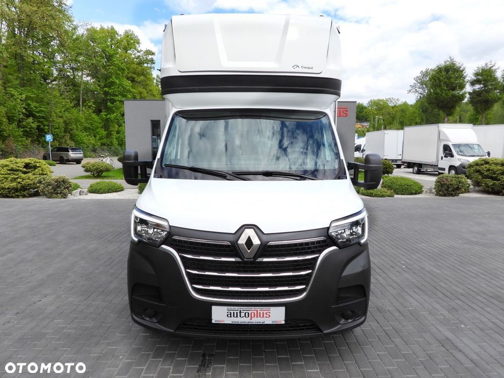 Renault MASTER PLANDEKA 10 PALET WEBASTO TEMPOMAT NAWIGACJA LEDY PNEUMATYKA KLIMATYZACJA  165KM - 6