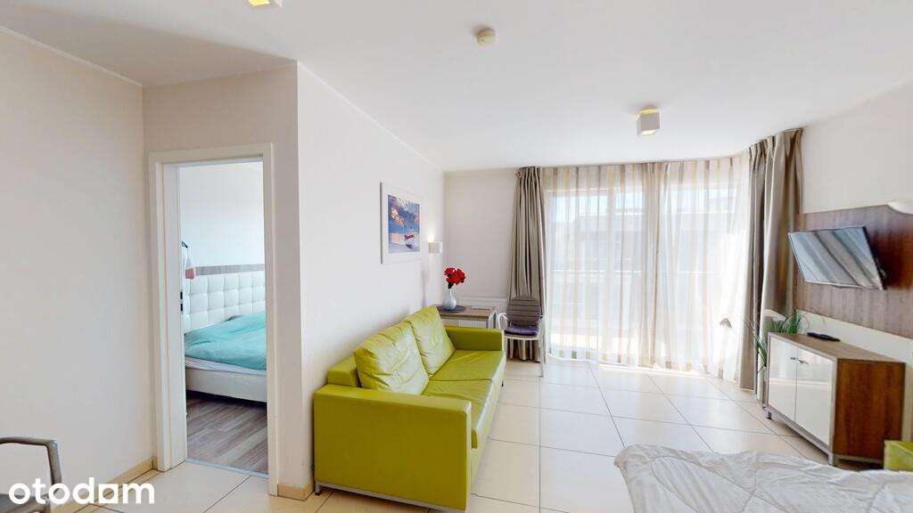 Apartament 200 m od plaży - parking, winda