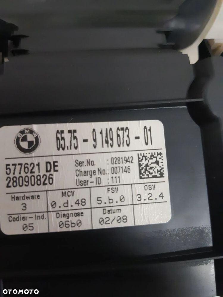 BMW E60 E61 MODUL ULTRADZWIEKOWY ALARM 9149673 - 4