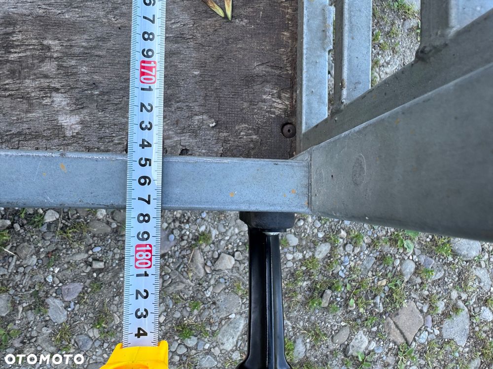 Boro B 750 KG LEKKA SOLIDNA WYWROT NAJAZD LAWETA - 15