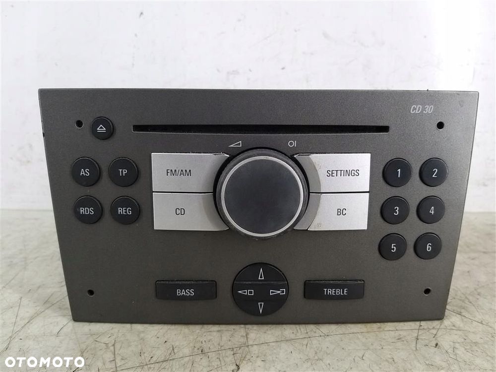 Radio+ wyświetlacz kpl Opel Vectra C BLAUPUNKT 13190853 13178765 - 2