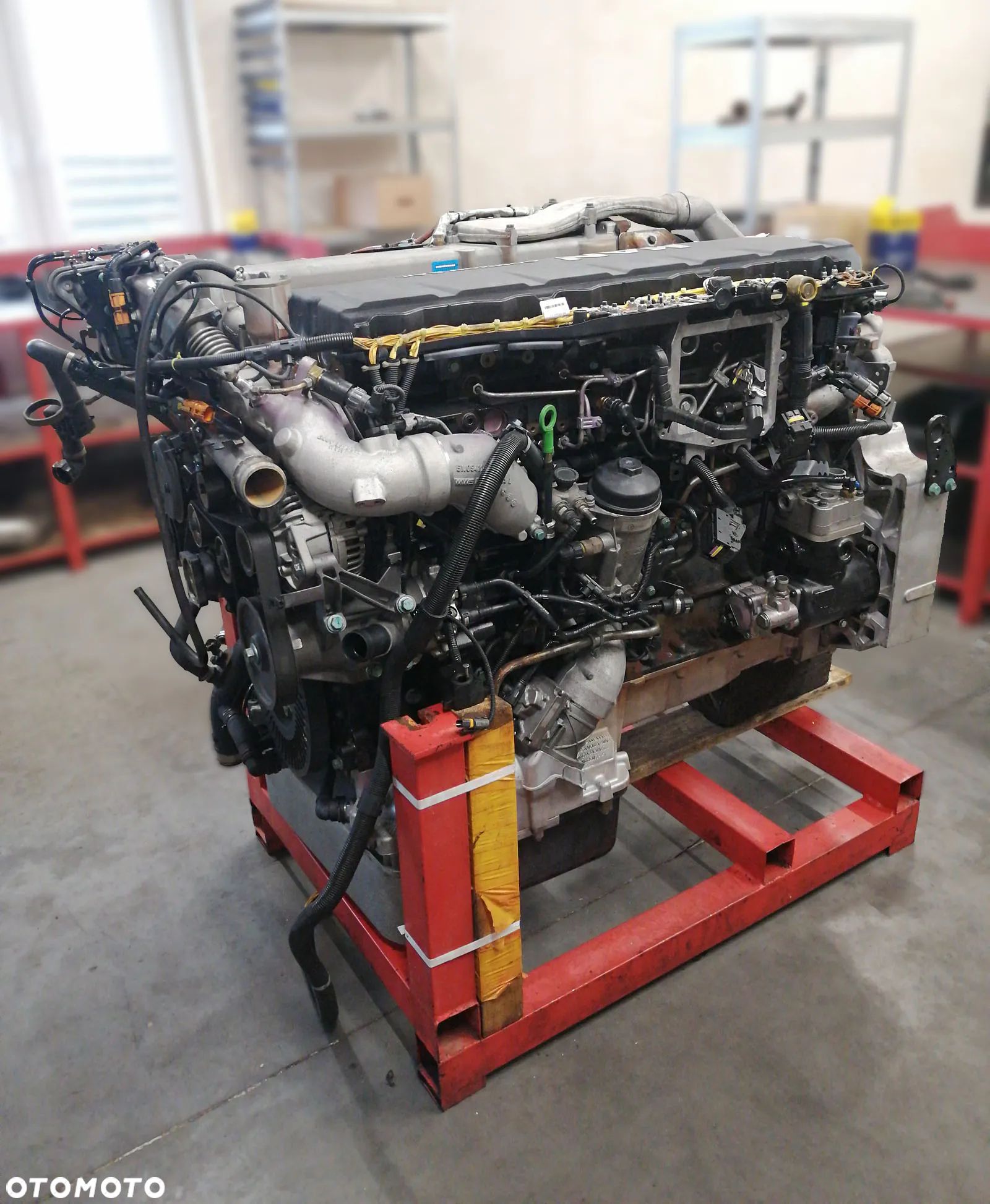 Kompletny Silnik MAN D2066 LF61 Euro 6 400 TGX TGS - 1