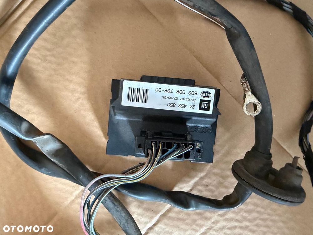Wiązka moduł haka Opel Asta H III Zafira B 7PIN - 2
