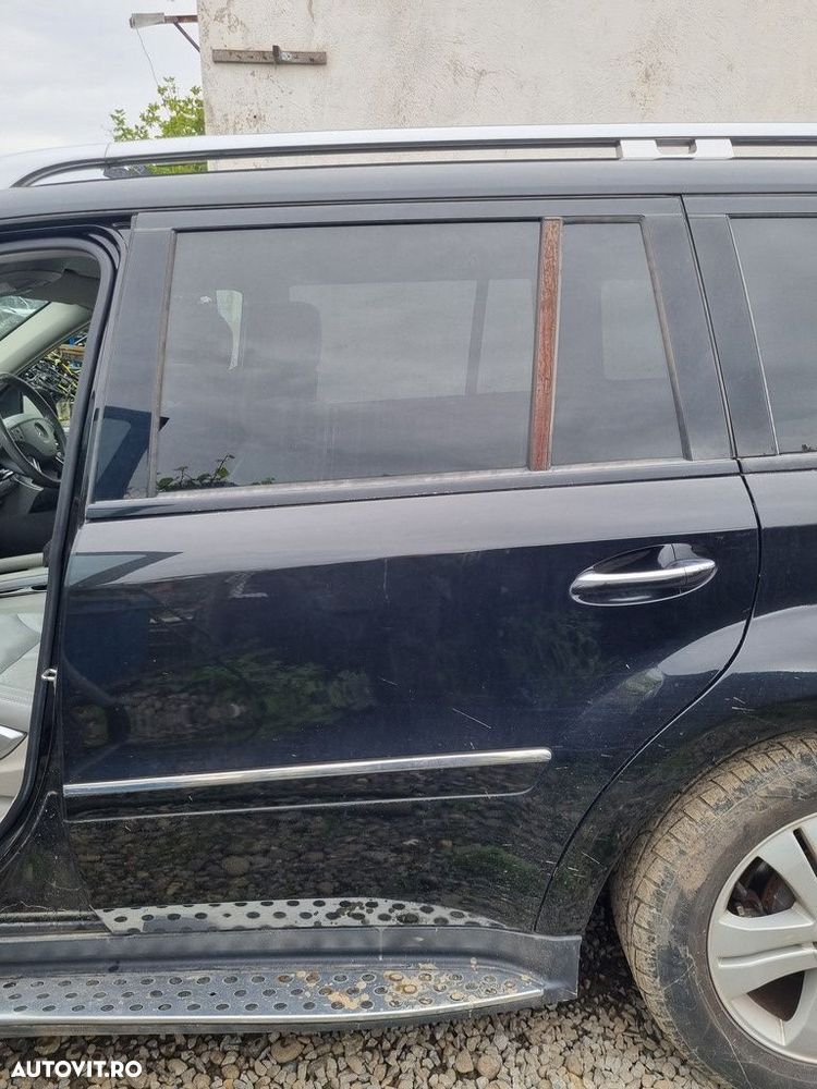 Usa Stanga Spate Mercedes GL X164 2006 - 2008 SUV 4 Usi Obsidian Black Metallic C197 ... - 1