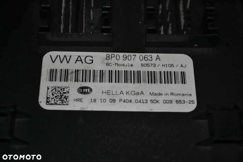 AUDI A3 8P LIFT 08-12 MODUŁ STEROWNIK BCM 8P0907063A - 4