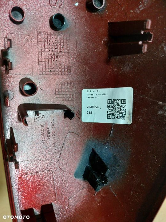 OBUDOWA LUSTERKA PRAWA NAKŁADKA FORFOUR TWINGO III - 4