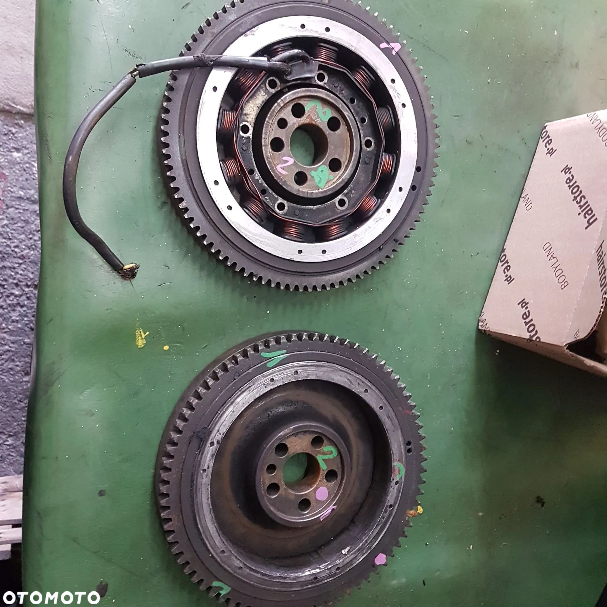 prądnica alternator koło zamachowe aixam ligier chatenet microcar town barooderr - 1