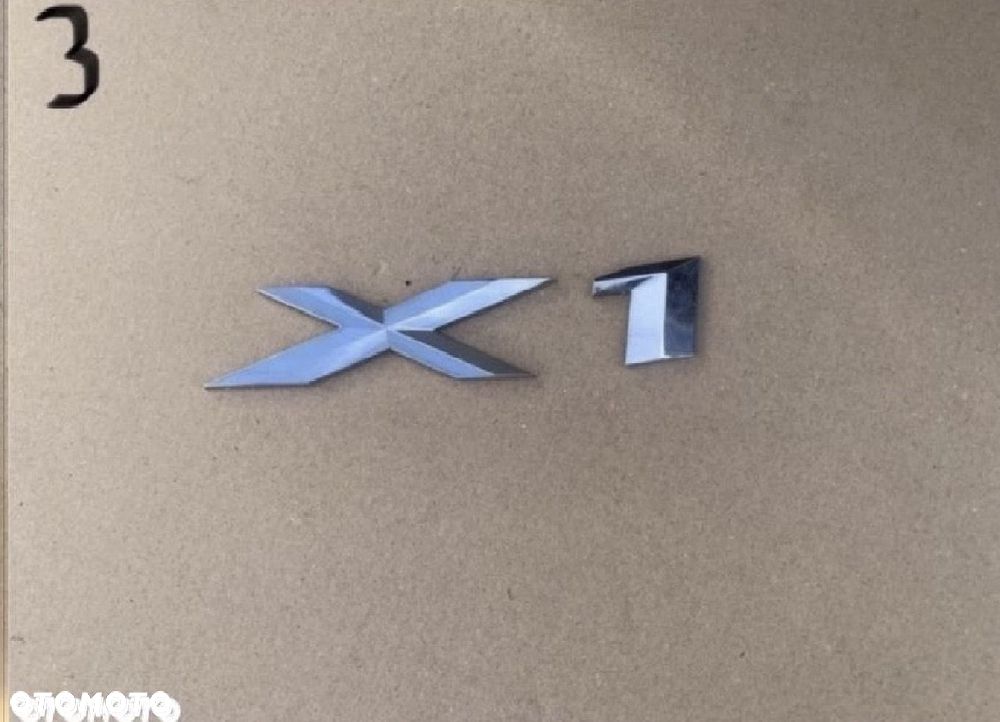 Emblemat znaczek napis Bmw x1 e84 - 3
