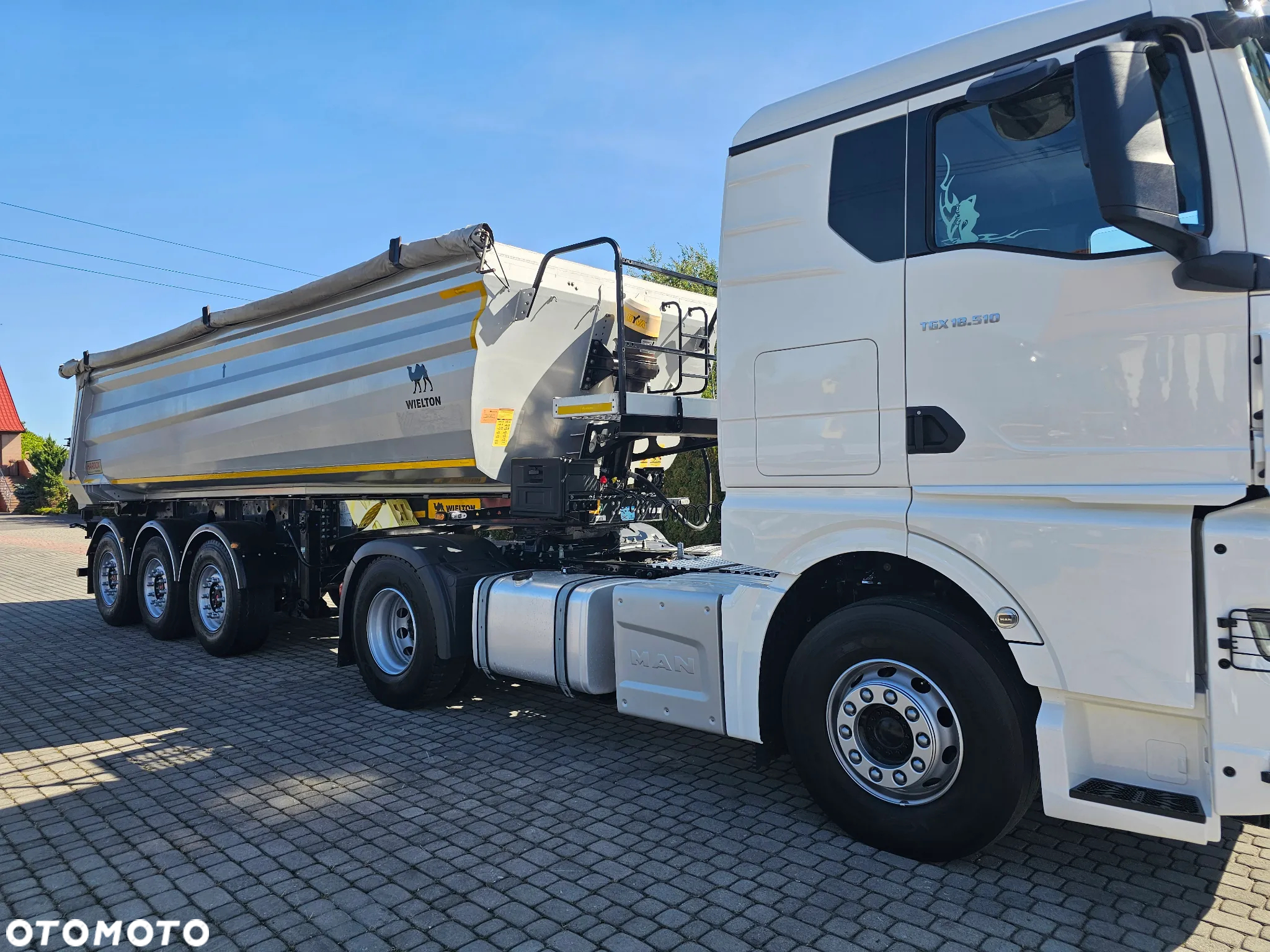 MAN TGX 18.510 HYDRAULIKA+WIELTON 28m ZESTAW JAK NOWY! - 10