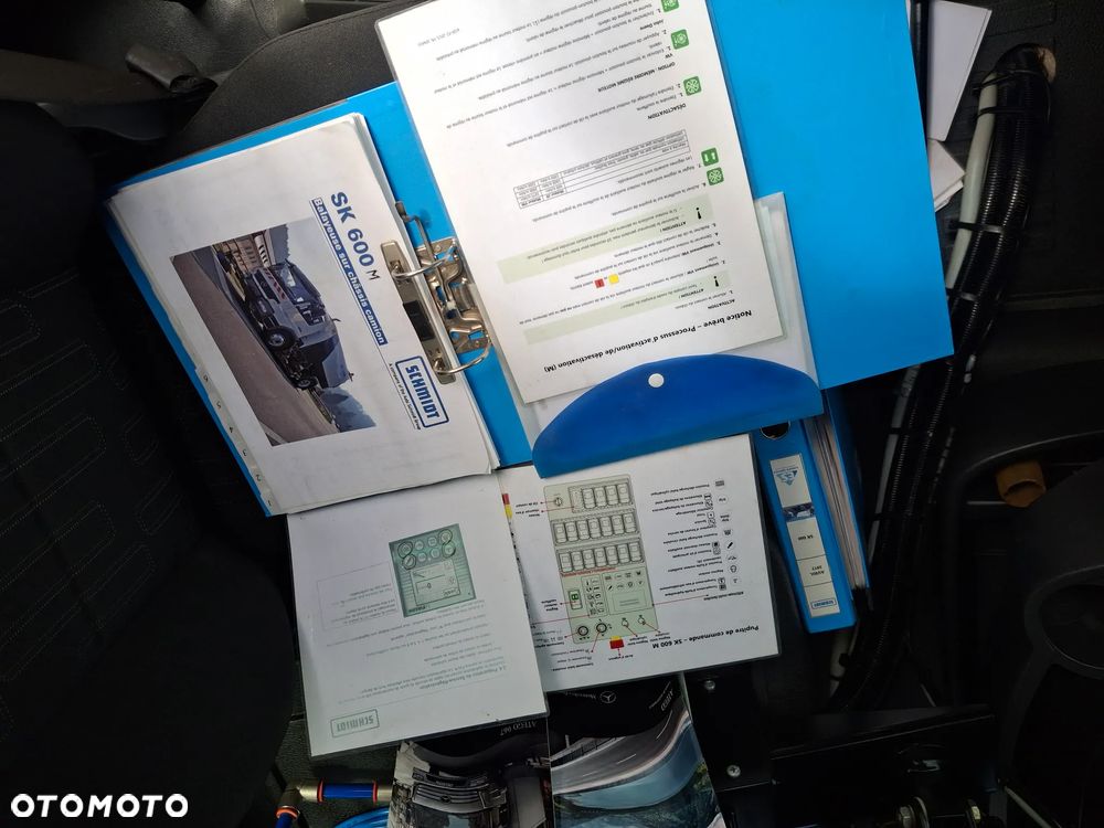 Mercedes-Benz Atego 1523 Zamiatarka Schmidt SK600 Karcher Euro 6 PM10 Listwa Wysokiego Ciśnienia 2 Silniki Szczotki L/R Rura Do Liści 2016r - 34