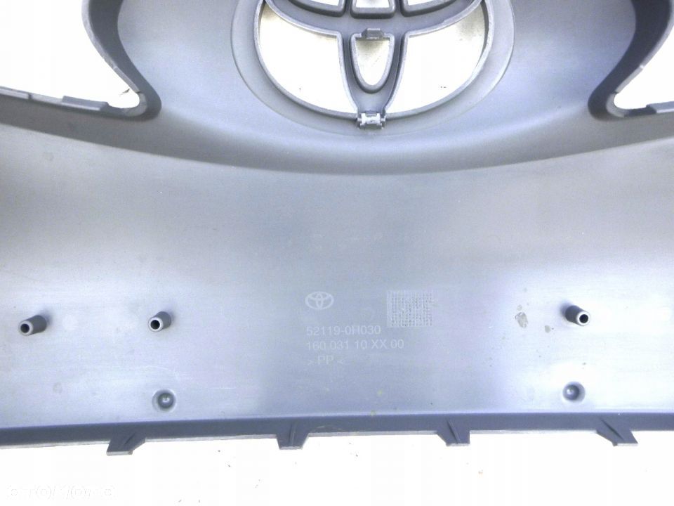 TOYOTA AYGO ZDERZAK PRZÓD NOWY ORYG 521190H030 - 3