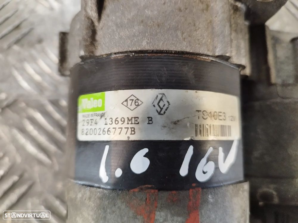 MOTOR DE ARRANQUE TS10E3 RENAULT MEGANE II 1.6 16V 8200266777B  8200266777B  K4M760K4M761 - 6
