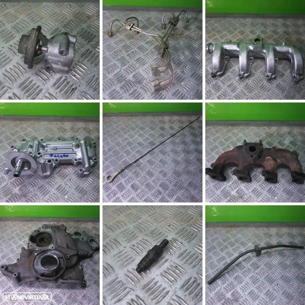 Reparação de Motor Mitsubishi Pajero 2.8 TD 4M40 - 1