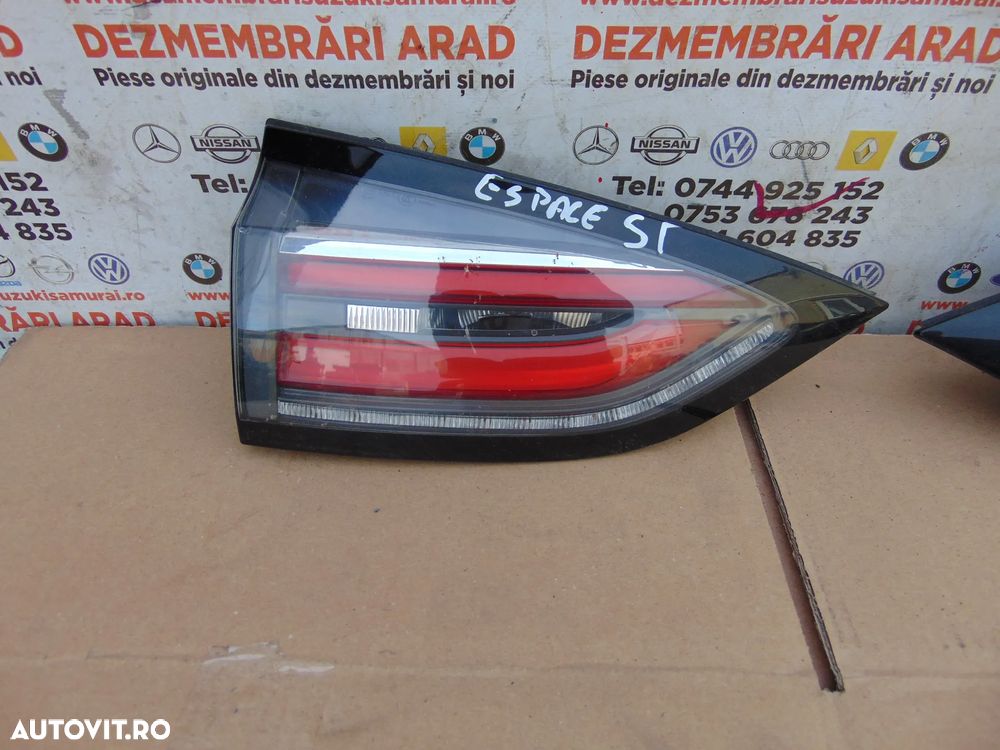Stop haion Renault Espace 5 stopuri spate stanga dreapta haion lampa tripla - 4