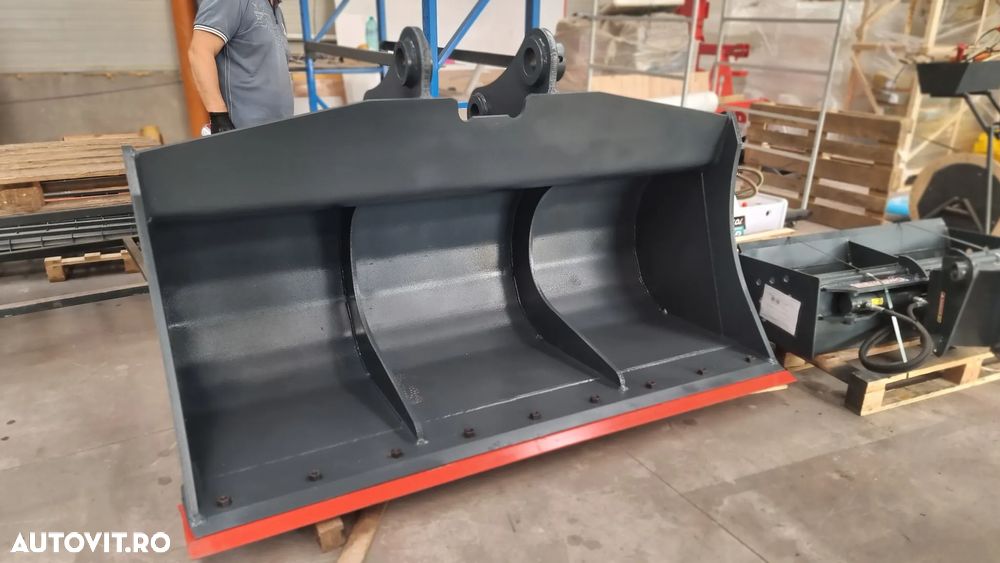 Cupa taluz inclinabila 30T excavator | Heavy Duty | Euro Atasamente - 3