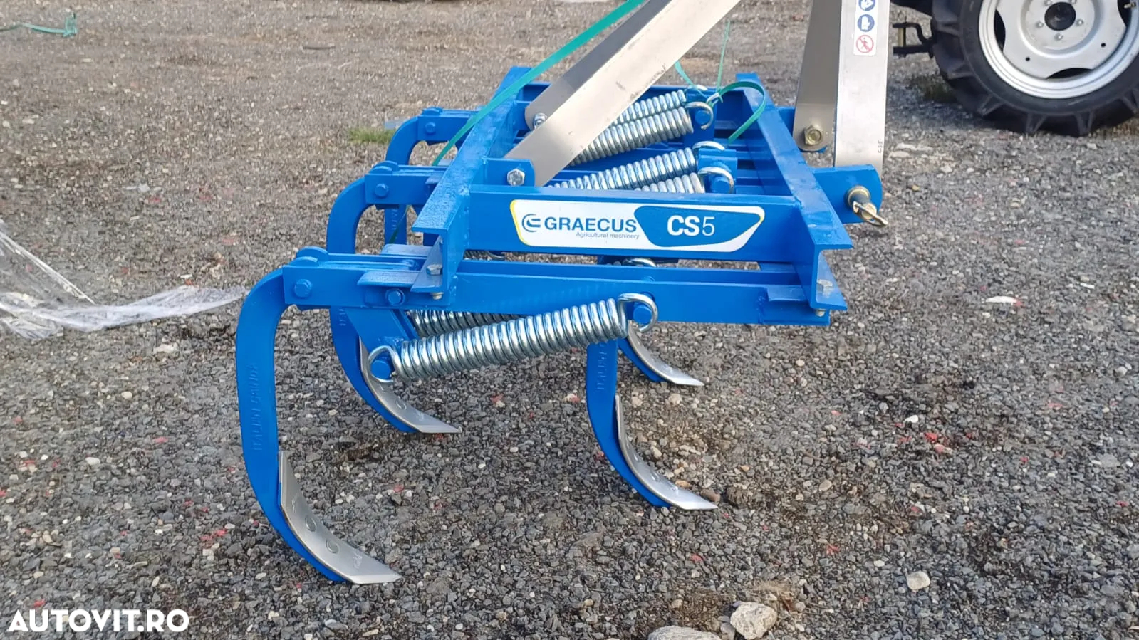 Graecus Cultivator cu 5 ancore, Model CS5i - 5