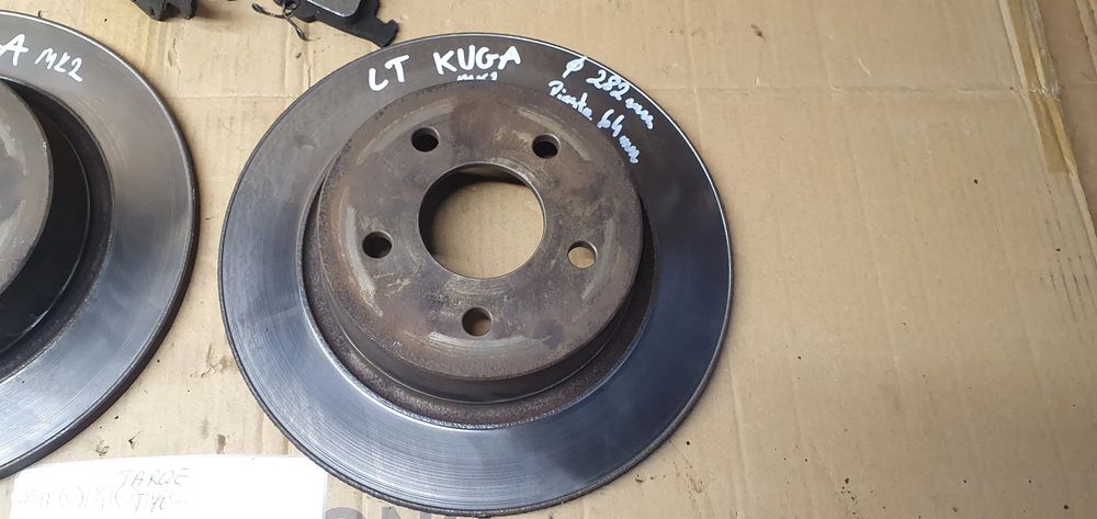 Tarcze hamulcowe klocki tył tylne Ford Kuga II Mk2 - 4