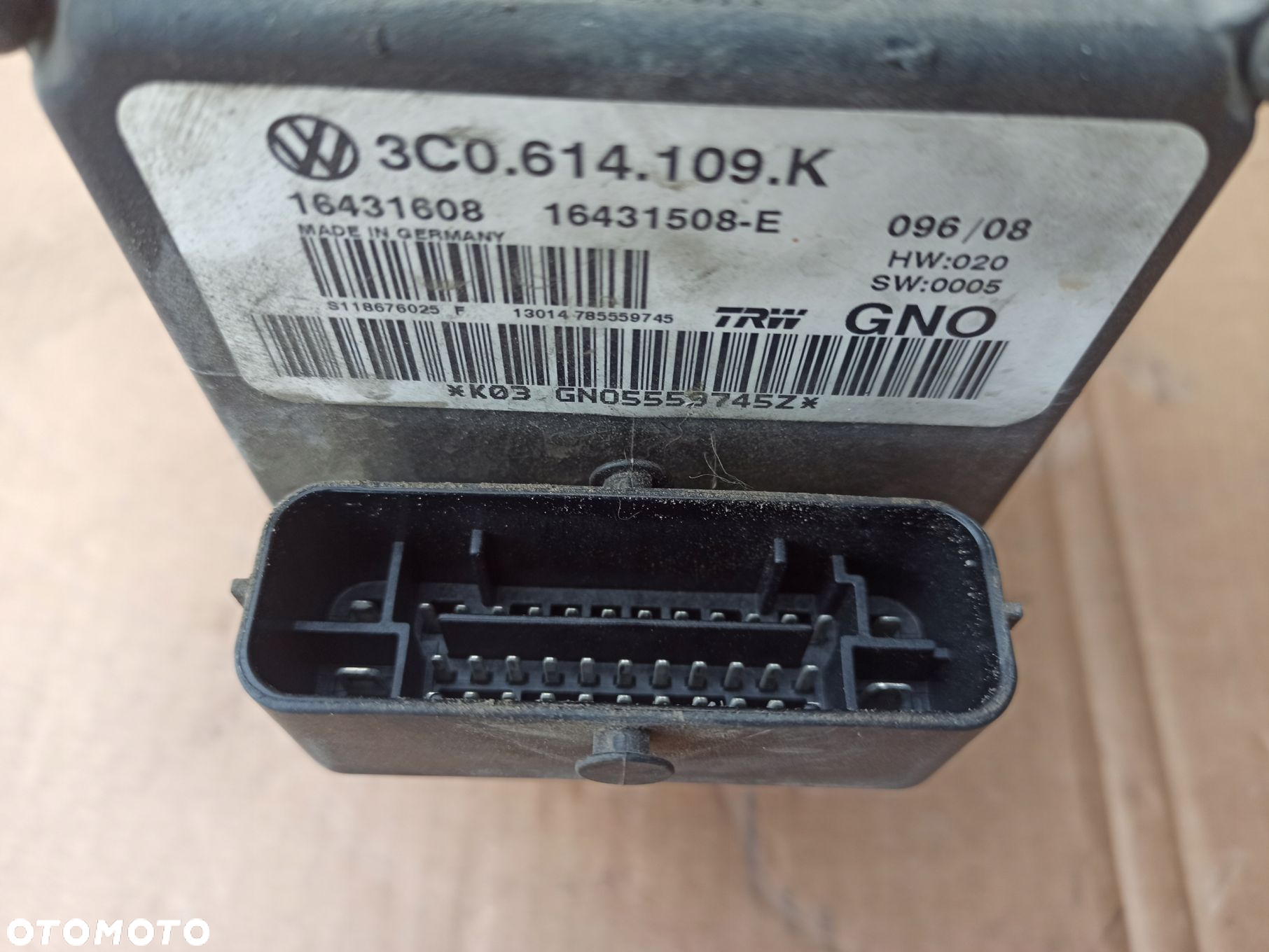 Pompa hamulcowa ABS VW PASSAT B6 2.0TDI 3C0614109K - 6