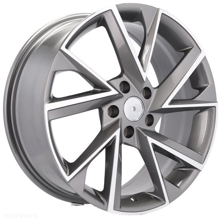 4x Felgi 18 m.in. do SKODA Enyaq Karoq Kodiaq Octavia Scout Superb Yeti VW Tiguan - FE181 (IN0262) - 6