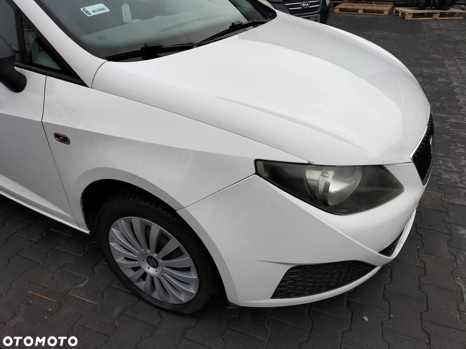 KOMPLETNY PRZÓD MASKA ZDERZAK BŁOTNIKI LAMPY SEAT IBIZA IV LB9A - 3